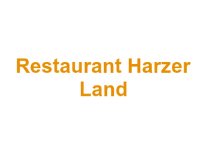 Restaurant Harzer Land Logo