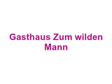 Gasthaus Zum wilden Mann Logo