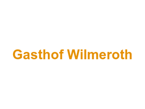 Gasthof Wilmeroth Logo