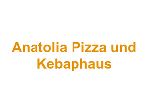 Anatolia Pizza und Kebaphaus Logo
