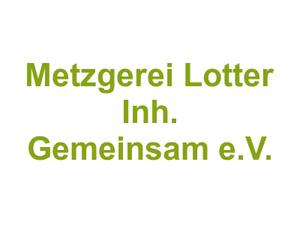 Metzgerei Lotter Inh. Gemeinsam e.V. Logo