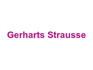 Gerhart's Strausse Logo