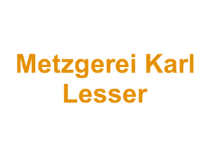 Metzgerei Karl Lesser Logo
