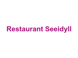 Restaurant Seeidyll Logo