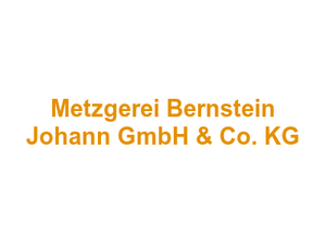 Metzgerei Bernstein Johann GmbH & Co. KG Logo