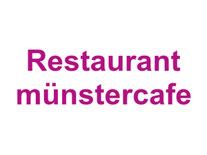 Restaurant münstercafe Logo