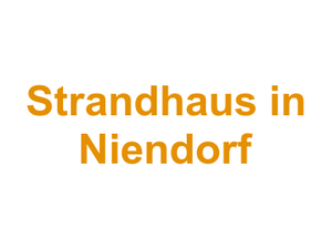 Restaurant Seehotel Friedrichsruh - Mein Strandhaus in Niendorf Logo