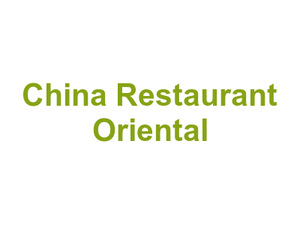 China Restaurant Oriental Logo
