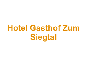 Hotel Gasthof Zum Siegtal Logo