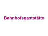 Bahnhofsgaststätte Logo