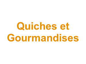 Quiches et Gourmandises Logo