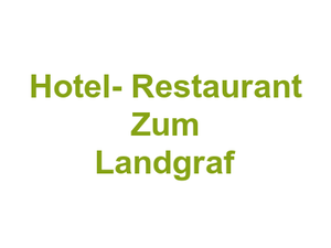 Hotel- Restaurant "Zum Landgraf" Logo