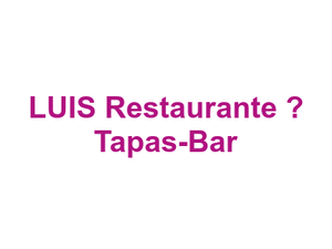 LUIS Restaurante • Tapas-Bar Logo