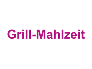 Grill-Mahlzeit Logo