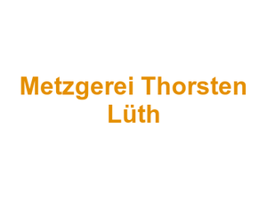 Metzgerei Thorsten Lüth Logo