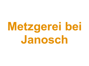 Metzgerei bei Janosch Logo