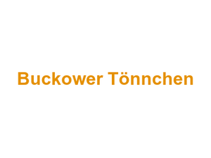 Buckower Tönnchen Logo