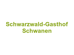 Schwarzwald-Gasthof Schwanen Logo