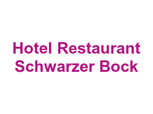 Hotel Restaurant Schwarzer Bock Logo