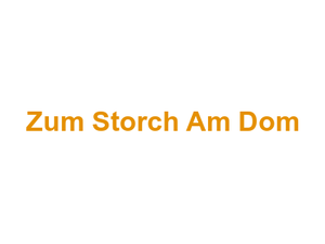Zum Storch Am Dom Logo
