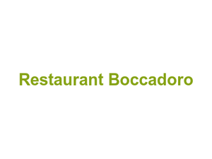 Restaurant Boccadoro Logo