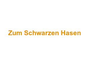 Zum Schwarzen Hasen Logo