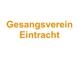 Vereinsgaststätte Gesangsverein Eintracht Logo