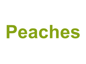 Peaches Logo