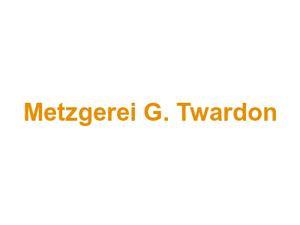 Metzgerei G. Twardon Logo