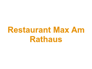 Restaurant Max Am Rathaus Logo