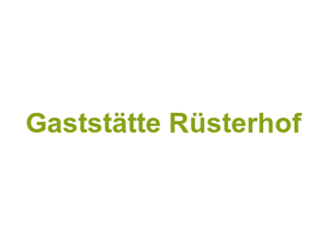 Gaststätte Rüsterhof Logo