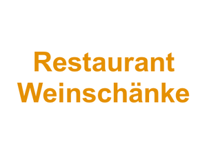 Restaurant Weinschänke Logo