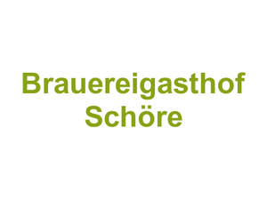 Brauereigasthof Schöre Logo
