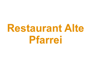 Restaurant Alte Pfarrei Logo