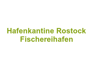 Hafenkantine Rostock Fischereihafen Logo