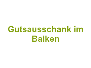 Gutsausschank im Baiken Logo
