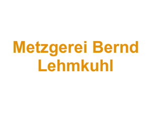 Metzgerei Bernd Lehmkuhl Logo