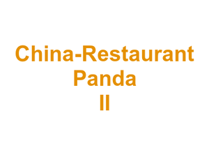 China-Restaurant Panda II Logo