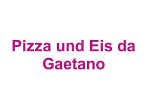 Pizza und Eis da Gaetano Logo