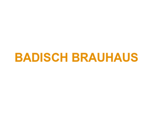 BADISCH BRAUHAUS Logo