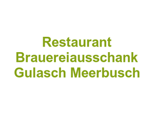 Restaurant Brauereiausschank Gulasch Meerbusch Logo