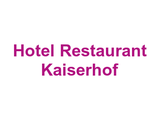 Hotel Restaurant Kaiserhof Logo