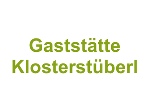 Gaststätte Klosterstüberl Logo