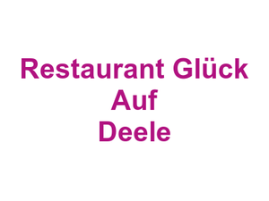 Restaurant "Glück Auf Deele" Logo