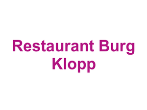 Restaurant Burg Klopp Logo