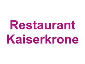 Restaurant Kaiserkrone Logo