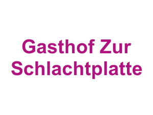 Gasthof Zur Schlachtplatte Logo