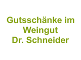 Gutsschänke im Weingut Dr. Schneider Logo
