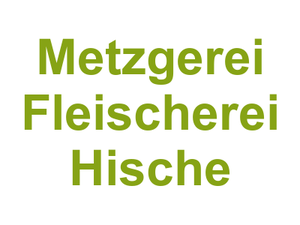 Metzgerei Fleischerei Hische Logo