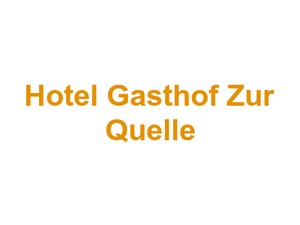Hotel Gasthof Zur Quelle Logo